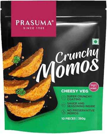 Prasuma Crunchy Cheesy Veg Momos